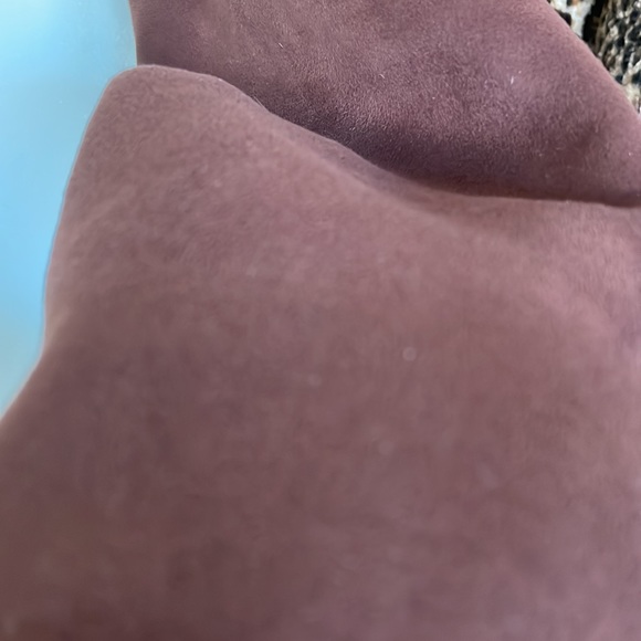 ❤️ BCBG for Nordstrom faux suede and faux leopard fur lined jacket - Picture 5 of 10